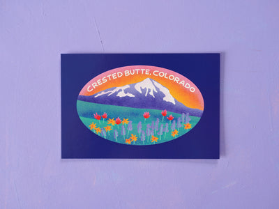 Crested Butte Colorado Postcard