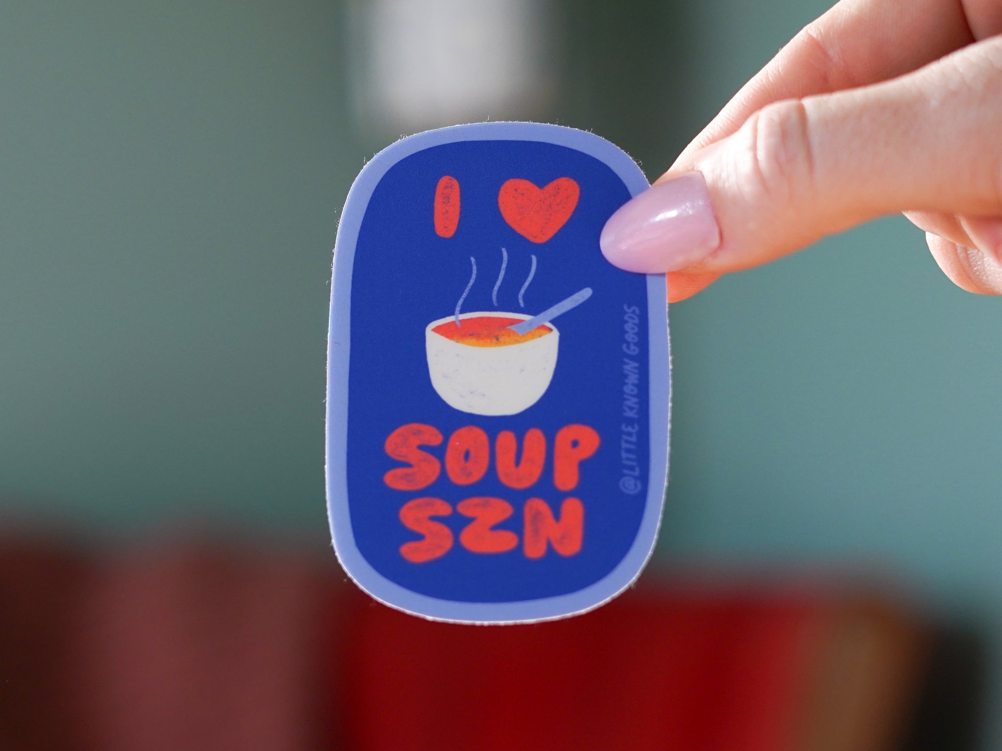 Soup Szn Cozy Sticker