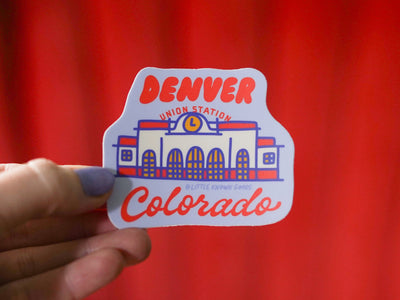 Denver Colorado Union Station Sticker