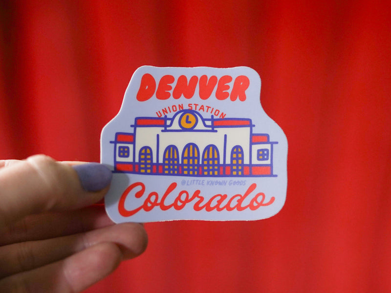 Denver Colorado Union Station Sticker