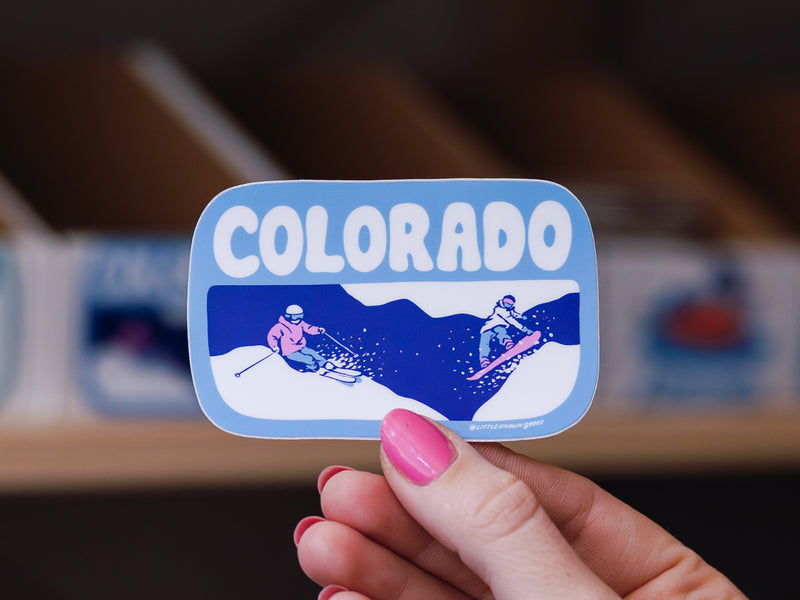 Colorado Ski Sticker