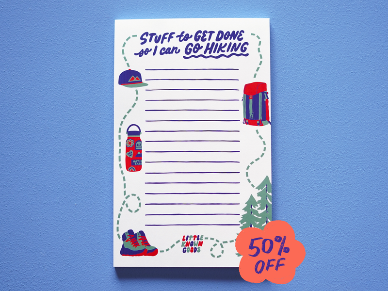 Hiking Notepad
