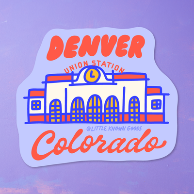 Denver Colorado Union Station Sticker
