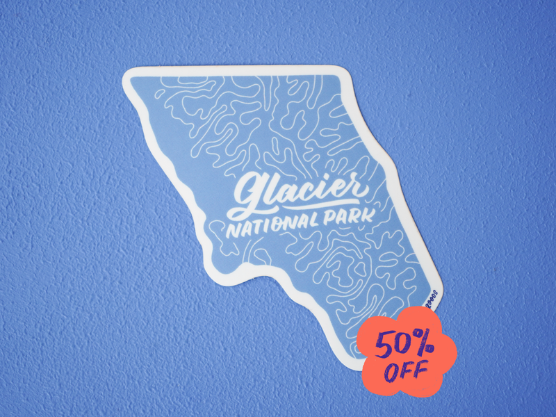 Glacier Nat’l Park Sticker