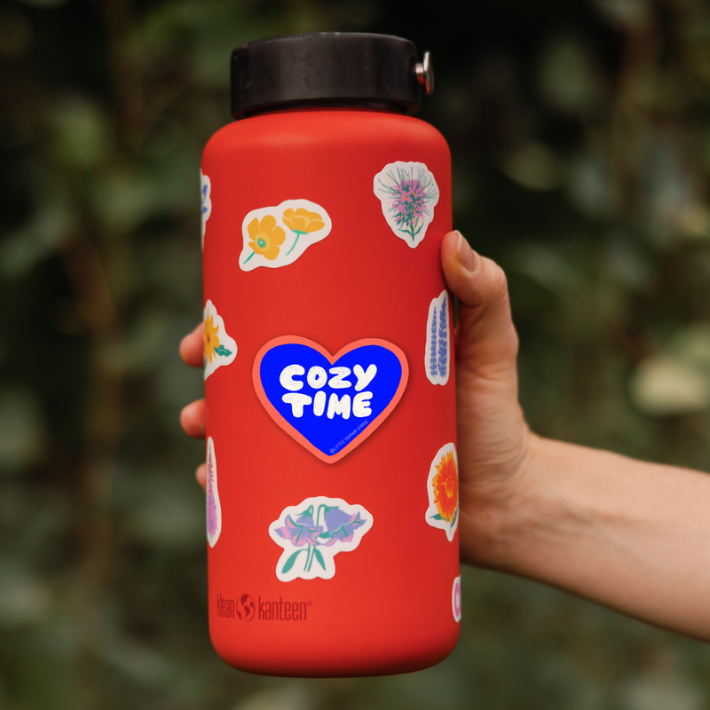 Cozy Time Sticker