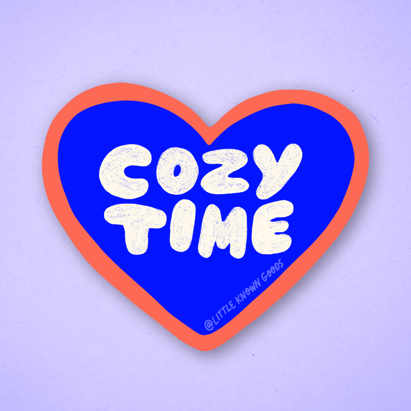 Cozy Time Sticker