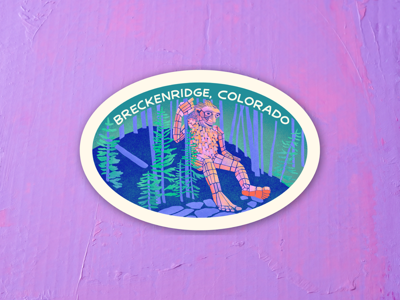 Breckenridge Colorado Sticker