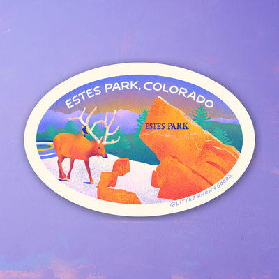 Estes Park Colorado Sticker