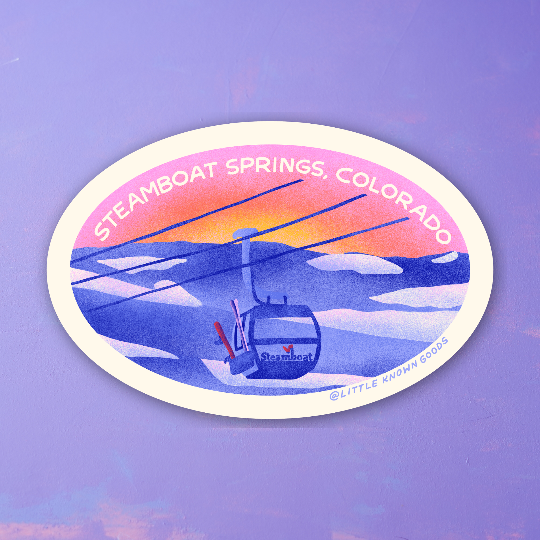 Steamboat Springs Colorado Sticker