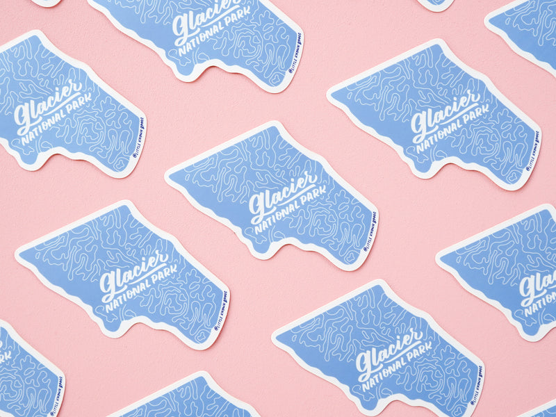 Wholesale — Glacier Nat’l Park Sticker