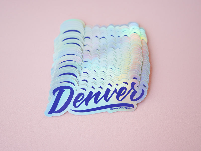Wholesale — Denver Holographic Sticker