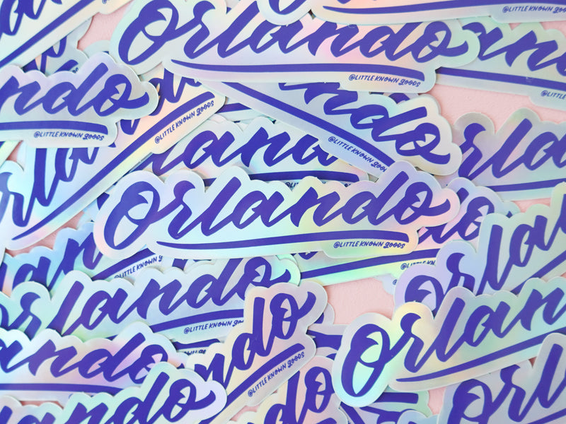 Wholesale — Orlando Holographic Sticker