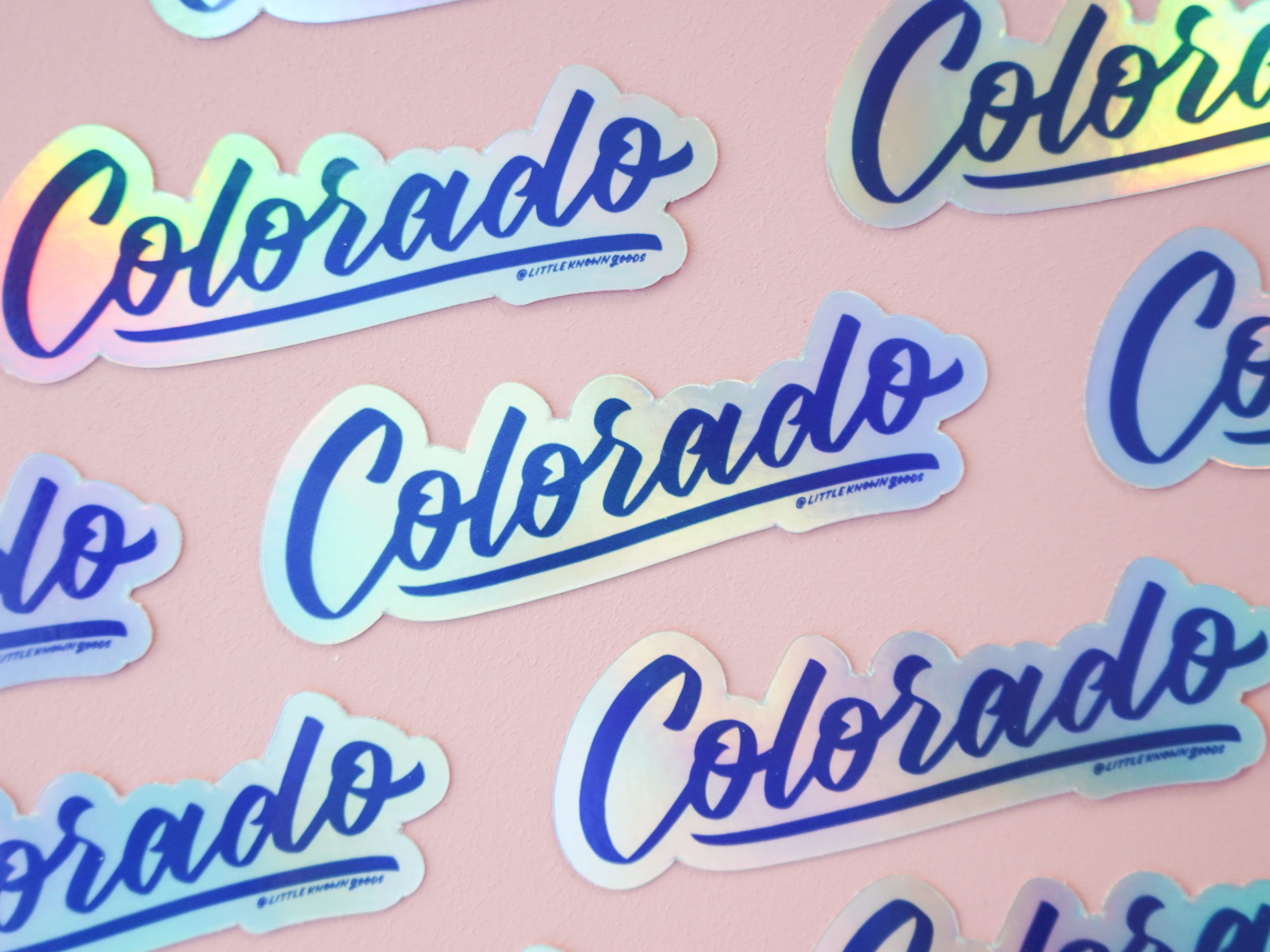 Wholesale — Colorado Holographic Sticker