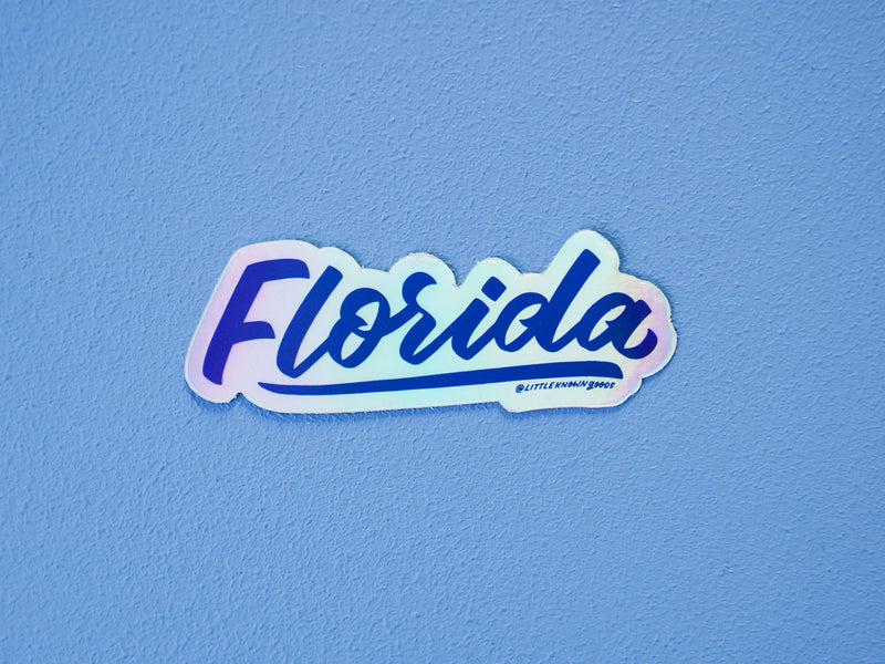 Wholesale — Florida Holographic Sticker