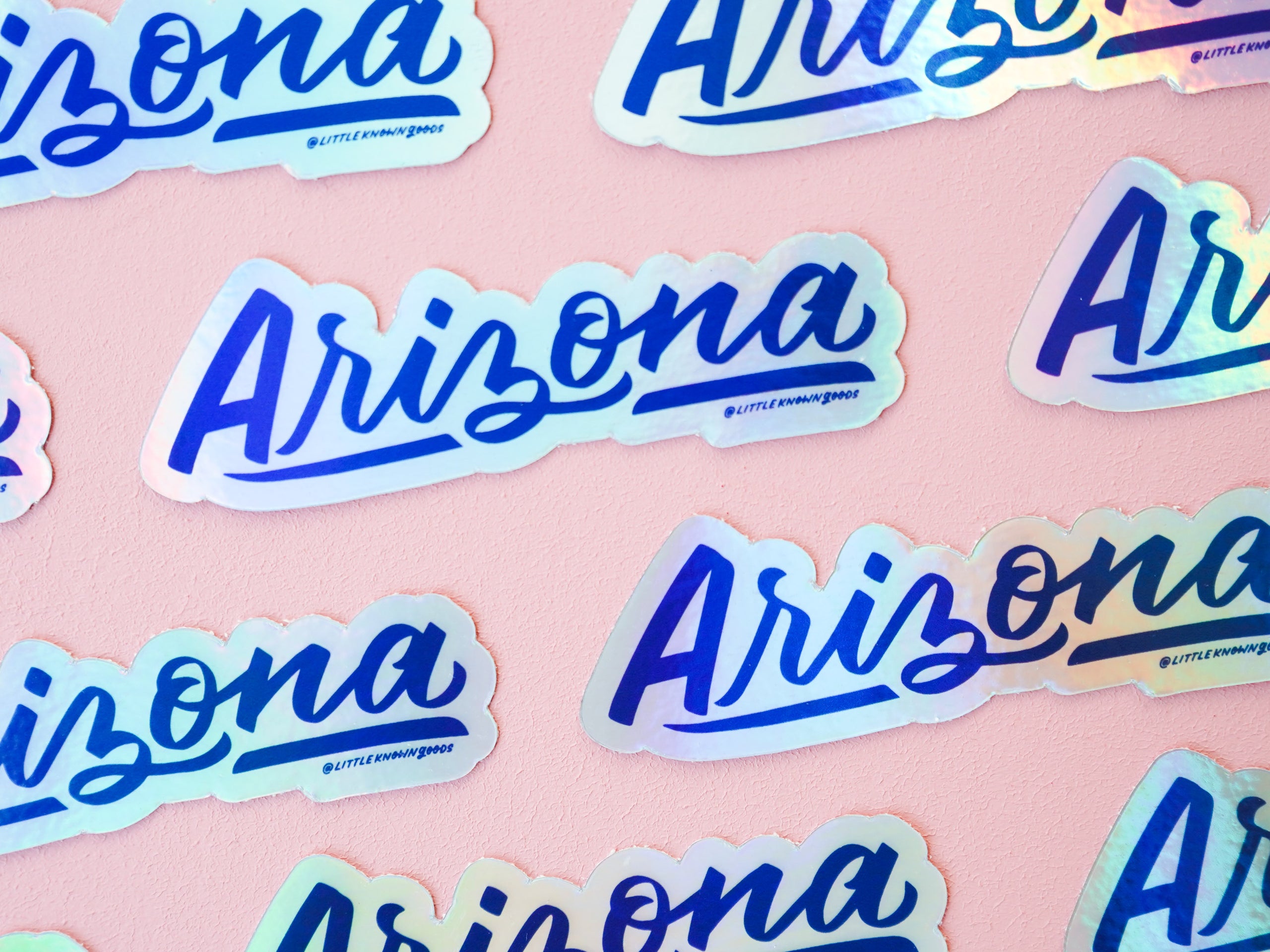 Arizona Holographic Sticker