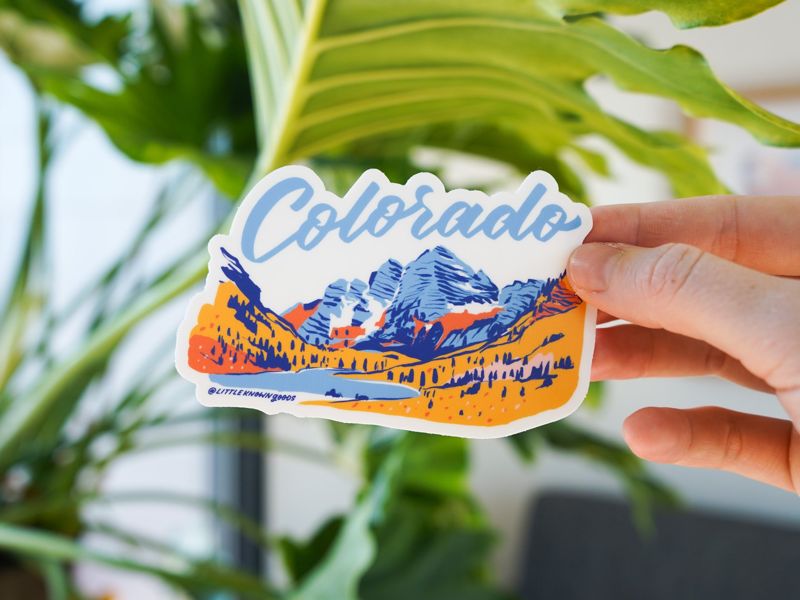 Colorado Maroon Bells Sticker