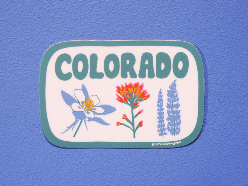 Colorado Wildflower Sticker