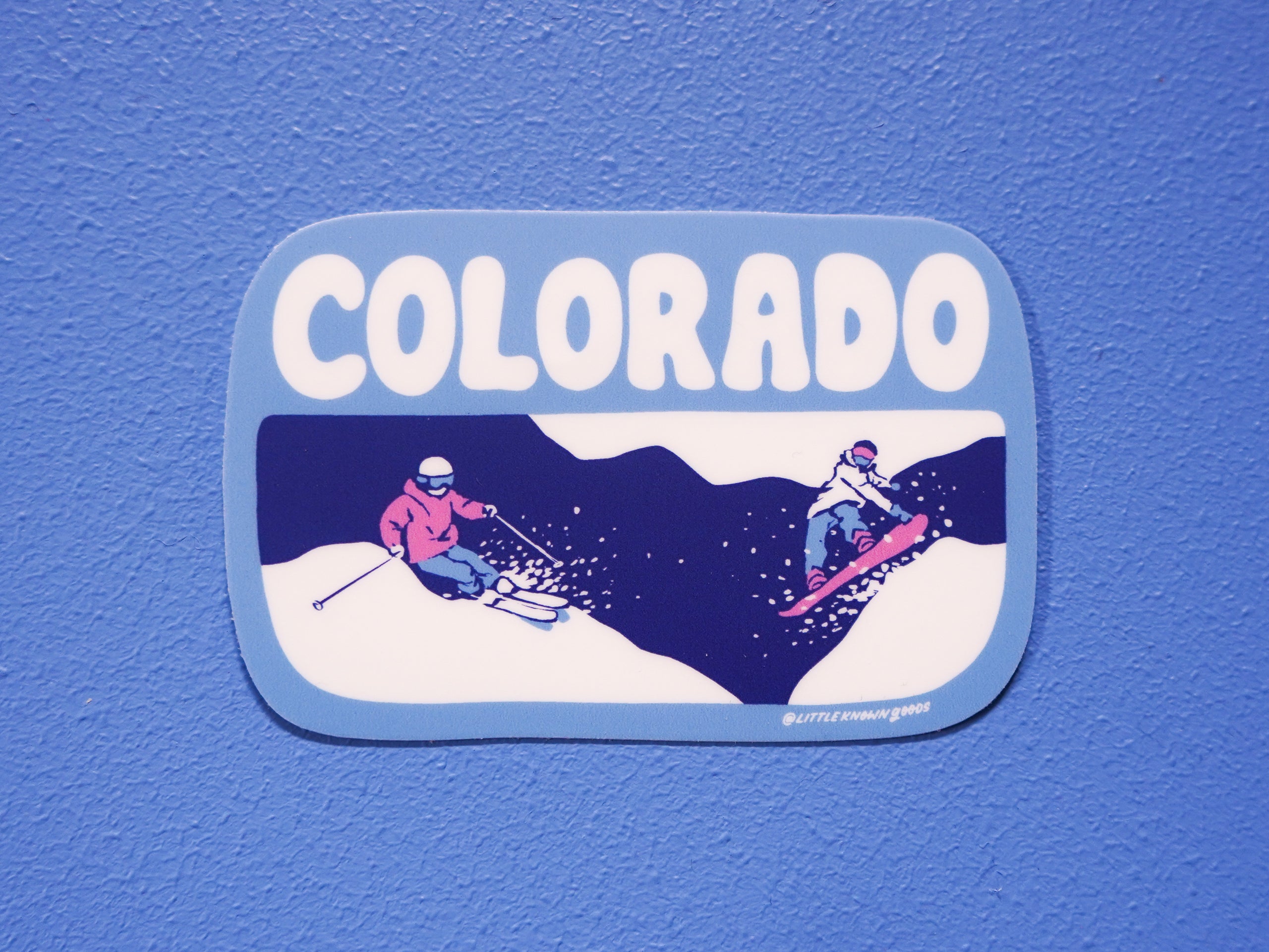 Colorado Ski Sticker